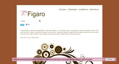 Desktop Screenshot of figarofodrasz.hu